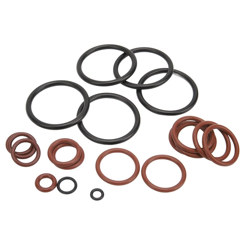 Raguso 20Pcs Cooling System O Ring Kit Rubber 11537545278 Leakproof Cooling System Hose Seal Gasket for E46 M52 M54 320i 323i 325i 328i - Image 1